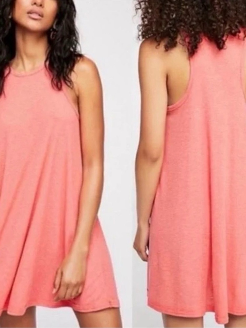 Free People Beach Ribbed La Nite Tank Dress